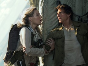 Annabelle Wallis and Tom Cruise star in Alex Kurtzman's 2017 movie "The Mummy."