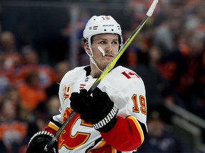 Calgary Flames winger Matthew Tkachuk is taking the blame for his team's exit from the 2020 NHL playoffs.