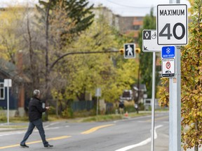 Calgary city council is discussing reducing the speed limit in residential areas to 40 km/h on Wednesday, September 30, 2020.