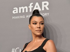 Kourtney Kardashian attends the amfAR New York Gala 2019 at Cipriani Wall Street on February 6, 2019 in New York City.