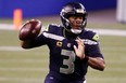 Quarterback Russell Wilson and the Seattle Seahawks are off to a 2-0 start after beating the Patriots on Sunday night.