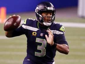 Quarterback Russell Wilson and the Seattle Seahawks are off to a 2-0 start after beating the Patriots on Sunday night.