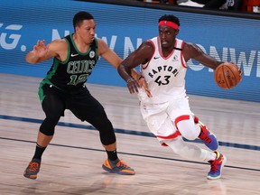 Raptors' Pascal Siakam received much criticism after the team's loss to Boston.