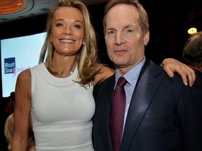 Irish billionaire Glenn Dubin and his wife Eva Andersson-Dubin.