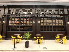 National Beerhall on 10th Avenue S.W. is shown in downtown Calgary on Friday, Sept. 18, 2020.