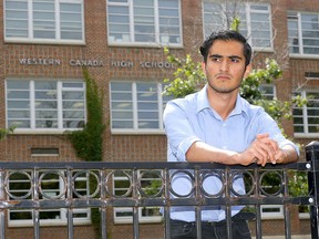 Sia is an 18-year-old refugee claimant from Iran. He is being denied access to education at Western Canada High School and the Calgary Board of Education unless he pays $13,000. This violates the Education Act in Calgary on Tuesday, Sept. 8, 2020.