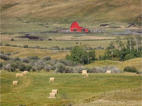 Beaver Valley in the Porcupine Hills west of Nanton, Ab., on Tuesday, September 8, 2020.