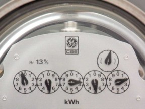 A residential natural gas meter is pictured in this file photo.