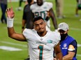 Miami Dolphins quarterback Tua Tagovailoa will reportedly start in Week 8.