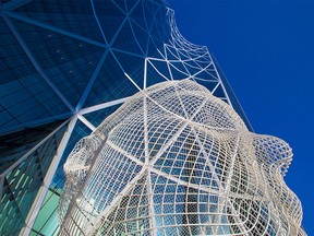 The Bow building headquarters for Cenovus Energy was photographed on Sunday, October 25, 2020. Cenovus Energy is buying Husky Energy for $23.6 billion the companies said in a joint announcement on Sunday.