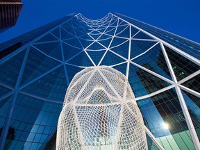 The Bow building, headquarters for Cenovus Energy, photographed on Sunday, Oct. 25, 2020.