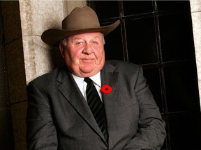 Myron Thompson is seen in this National Post file photo. The Hospital in Sundre has been named after the late politician.