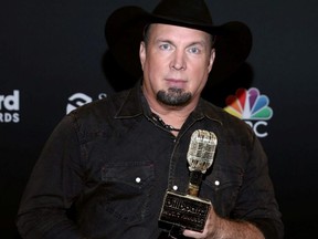 Honoree Garth Brooks attends the 2020 Billboard Music Awards broadcast on Oct. 14, 2020 at the Dolby Theatre in Los Angeles.