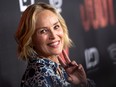 Actress Sharon Stone attends the Los Angeles Premiere of "Judy" at the Samuel Goldwyn Theater, Sept. 19, 2019, in Los Angeles, Calif.