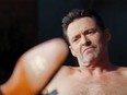 Hugh Jackman appears in an ad for Australian bootmaker R.M. Williams.