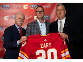 The Calgary Flames selected Connor Zary at No. 24 from the Western Hockey League's Kamloops Blazers  during the 2020 NHL Draft. Photo courtesy of the Calgary Flames.