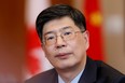 China's ambassador to Canada Cong Peiwu attends a news conference for a small group of reporters at the Chinese Embassy in Ottawa November 22, 2019.