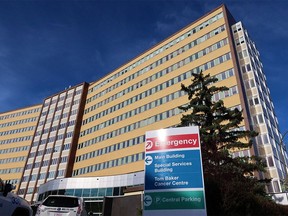 The Foothills hospital in Calgary was photographed on Monday, September 21, 2020.