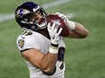 Ravens tight end Mark Andrews is one of 22 players on the team with COVID-19, according to a report.