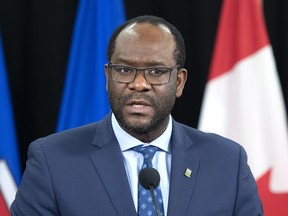 Kaycee Madu, Minister of Justice and Solicitor General on Friday, Nov. 27, 2020.