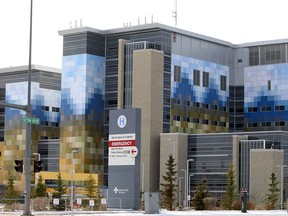 Calgary South Health Campus. Thursday, November 12, 2020.