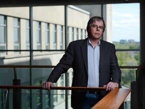 Security intelligence expert Wesley Wark poses at the University of Ottawa's Social Sciences Building in Ottawa, May 14, 2013.