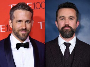 Ryan Reynolds, left, and Rob McElhenney