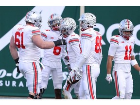 The Ohio State Buckeyes were the beneficiaries of some late-season COVID-shuffling.