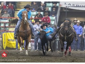 Curtis Cassidy. Canadian Professional Rodeo Association photo