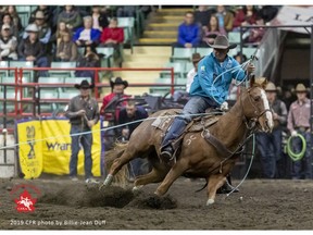 Levi Simpson. Canadian Professional Rodeo Association photo