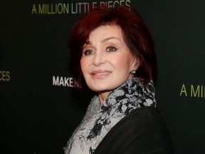 Sharon Osbourne poses at the Los Angeles Special Screening of the film "A Million Little Pieces," in West Hollywood, Calif., Dec. 4, 2019.