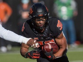 Oklahoma State Cowboys running back Chuba Hubbard.