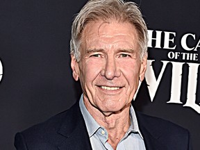 Harrison Ford arrives at the world premiere of 20th Century Studios' "The Call of the Wild" at the El Capitan Theatre on Feb. 13, 2020 in Hollywood, Calif. (Alberto E. Rodriguez/Getty Images)