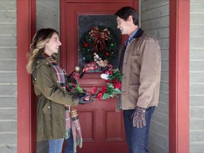 A scene from Hallmark Channel's "Heart of the Holidays."