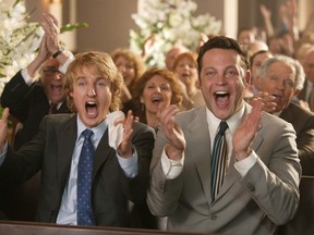 Owen Wilson, left, and Vince Vaughn in "Wedding Crashers."