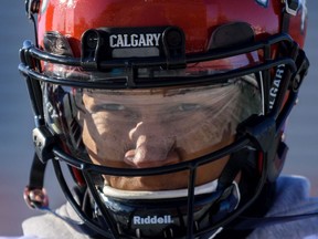 Calgary Stampeders Kamar Jorden during practice at McMahon Stadium on Wednesday, November 6, 2019. Azin Ghaffari/Postmedia Calgary