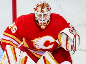 Jacob Markstrom looks to be on the mark for the Calgary Flames this season