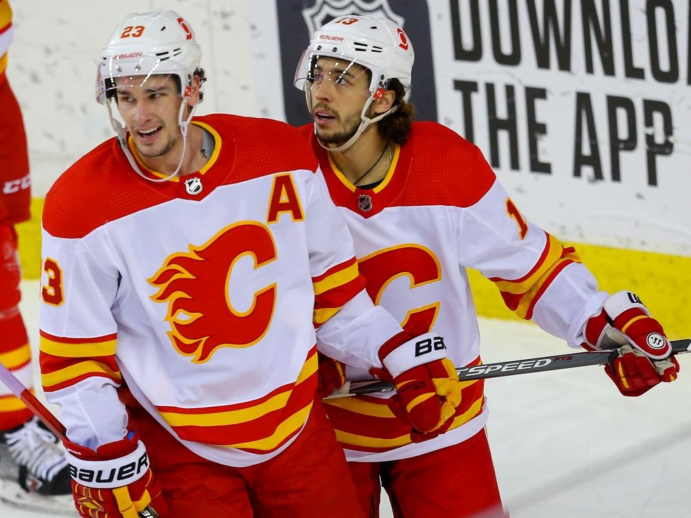 A trio of Calgary Flames have new jersey numbers