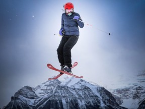 There is lots of fun to be had at Lake Louise (pictured here) and other ski resorts during the COVID-19 pandemic.