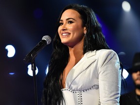 Demi Lovato performs onstage during the 62nd Annual Grammy Awards at Staples Center in Los Angeles, Jan. 26, 2020.