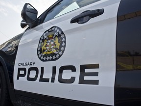 Calgary Police Service cruiser.