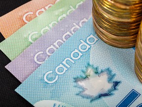 Canadian Dollar, concept of business and finance. Getty Images/iStockphoto