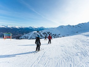 Marmot Basin ski resort is located in Jasper National Park, has 91 named runs on four mountain faces with vertical feet drop of 3,000 feet. Supplied photo / Marmot Basin