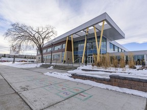 Bowness High School was photographed on Tuesday, Nov. 24, 2020.