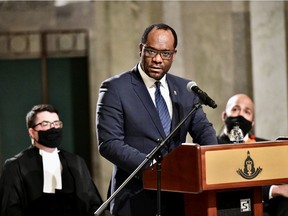 Minister of Justice and Solicitor General of Alberta Kaycee Madu.