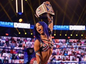 Smackdown Women's Champion Sasha Banks.