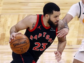 Toronto Raptors guard Fred VanVleet.