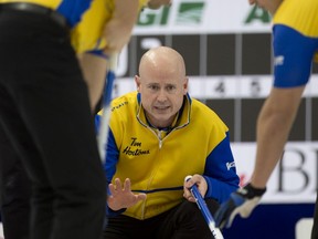 Wild Card 2 skip Kevin Koe is holding up his end of the bargain as curling fans contemplate the possibility of a Battle of Alberta Brier final.