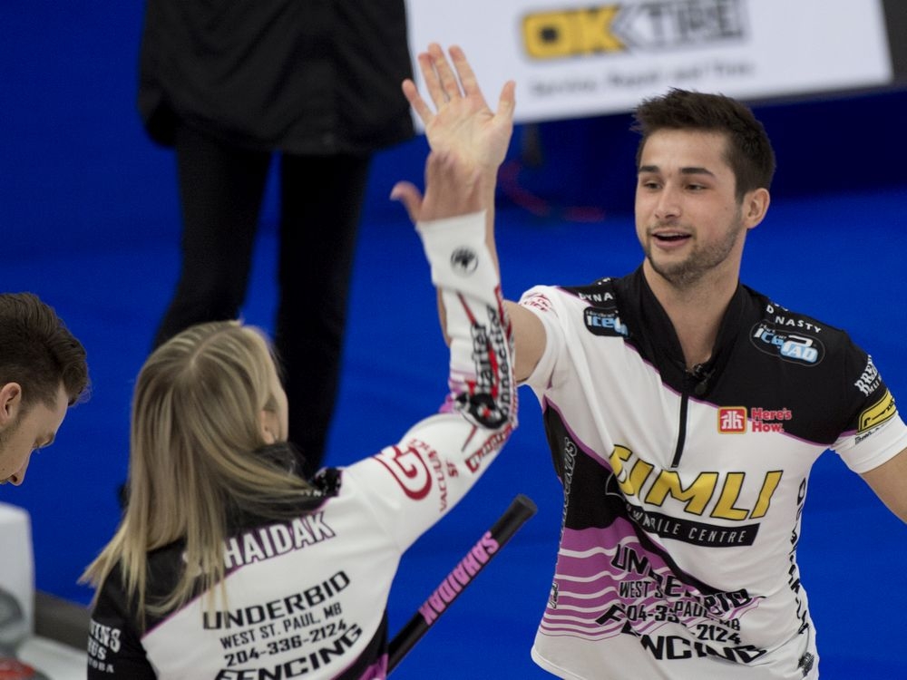 Colton Lott, Kadriana Sahaidak aim for gold in mixed curling nationals