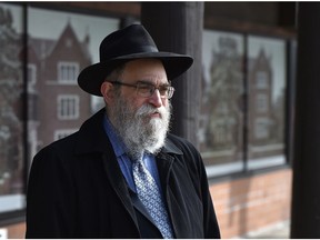 Rabbi Ari Drelich is pressuring the government to provide kosher food for Jewish inmates in provincial prisons on March 26, 2021.